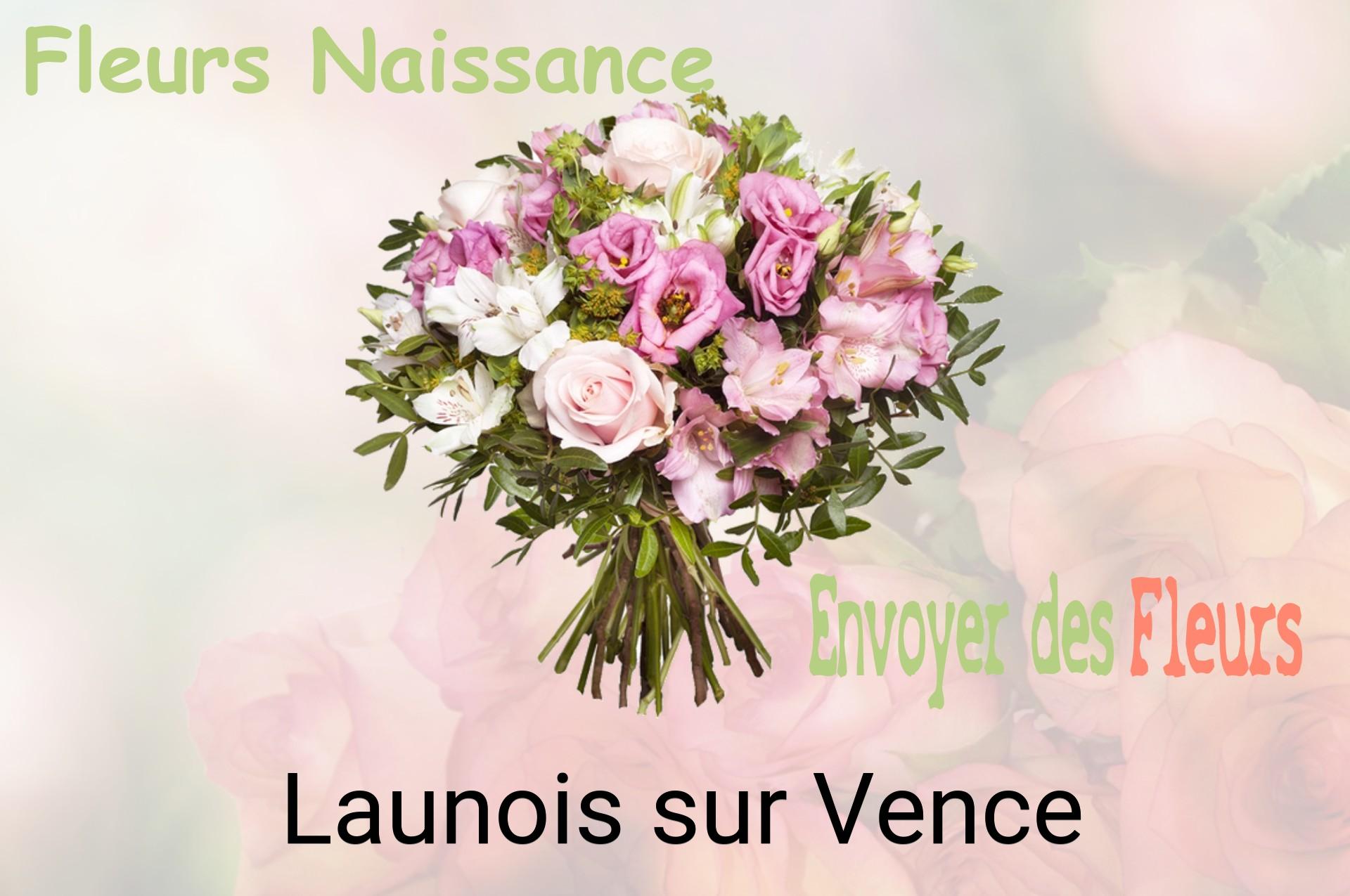 Bouquet de fleurs de naissance livré à Launois-sur-Vence
