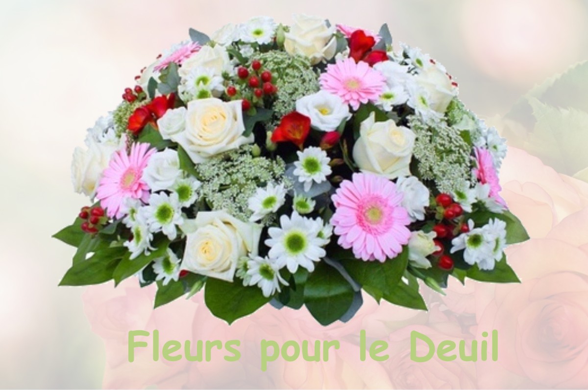 fleurs deuil LAUNOIS-SUR-VENCE